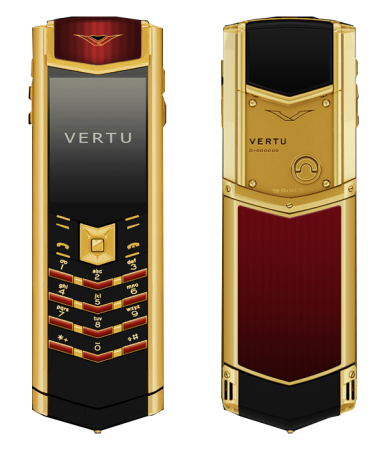  Vertu Signature S Design Emperor Red Enamel