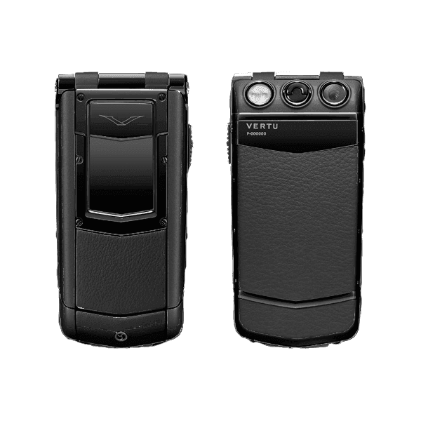 Vertu Ayxta Нерж. сталь, алюминий, черная кожа
