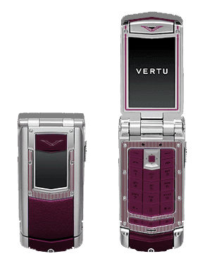 Vertu Constellation Sapphire Keys Plum