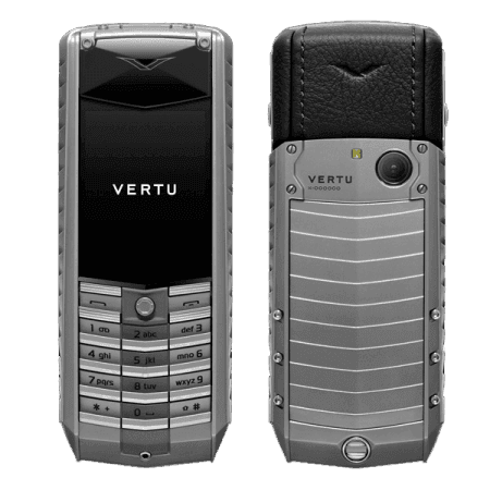 Vertu Ascent 2010 Титан, черная кожа