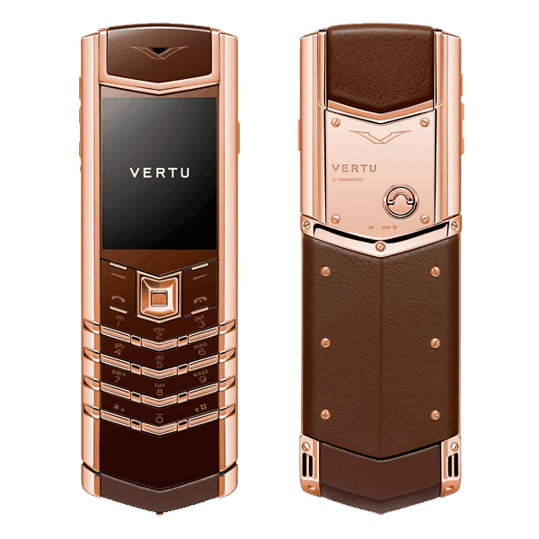 Vertu Signature S Design Pure Chocolate Red Gold