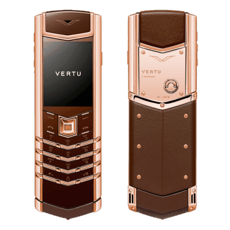 Vertu Signature S Design Pure Chocolate Red Gold