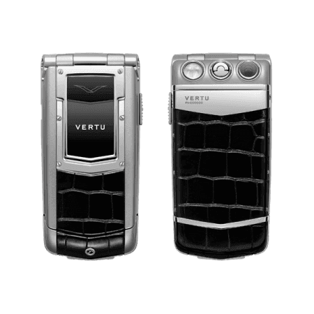 Vertu Constellation Ayxta Чёрная кожа аллигатора