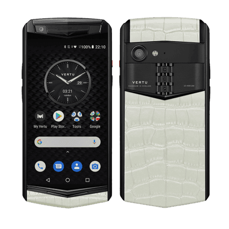 ASTER P Gothic Alligator Greamy White