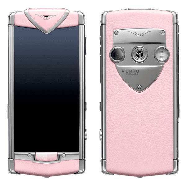 Vertu Constellation T Нержавеющая сталь, розовая кожа