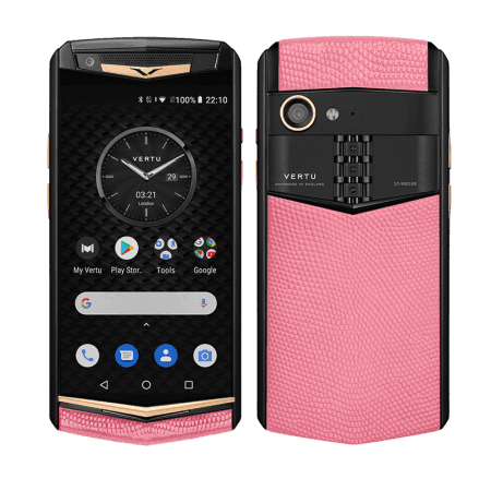 ASTER P Yellow Gold Pure Lizard Peach Pink