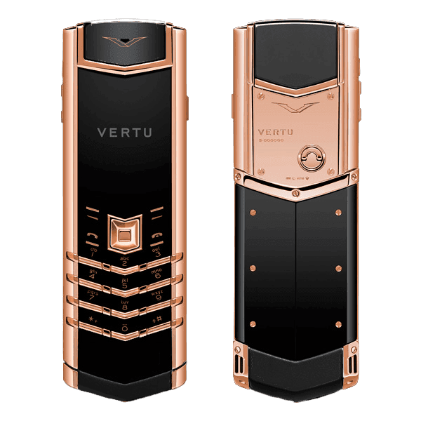 Vertu Signature S Design Розовое золото