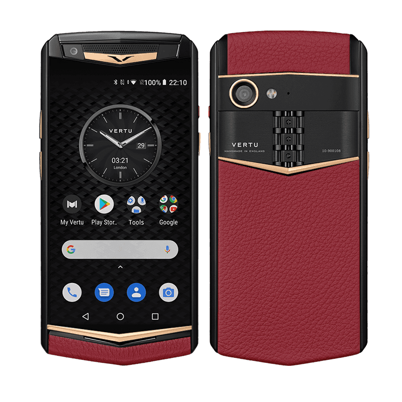 ASTER P Yellow Gold Calf Raspberry Red