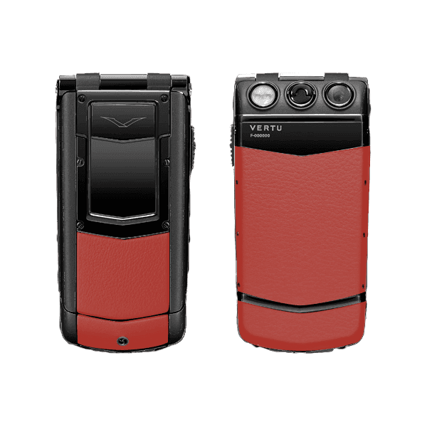  VERTU AYXTA НЕРЖАВЕЮЩАЯ СТАЛЬ, АЛЮМИНИЙ, КРАСНАЯ КОЖА