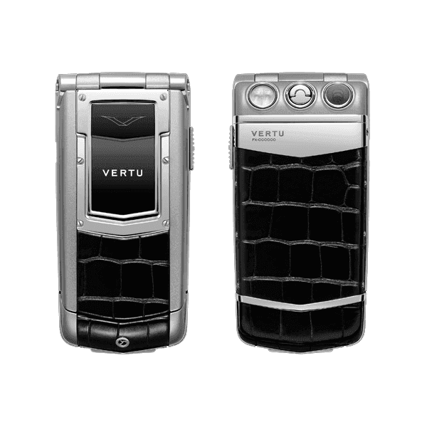 Vertu Constellation Ayxta Чёрная кожа аллигатора