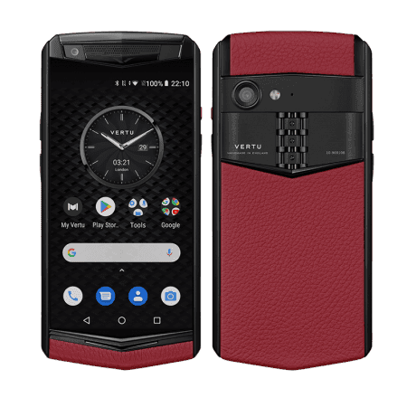 ASTER P Gothic Calf Raspberry Red