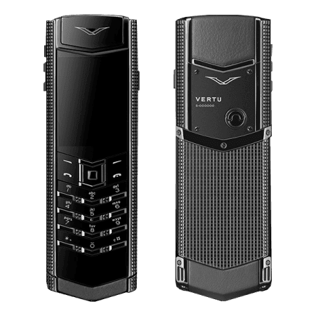 Vertu Signature S Design Clous De Paris PVD Black
