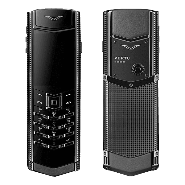 Vertu Signature S Design Clous De Paris PVD Black