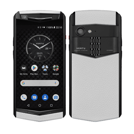 ASTER P Gothic Calf Moon White