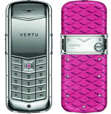 Constellation Monogram Матовая сталь, светло-вишневая кожа