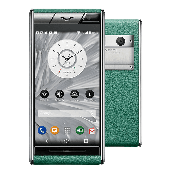 VERTU ASTER TEAL CALF