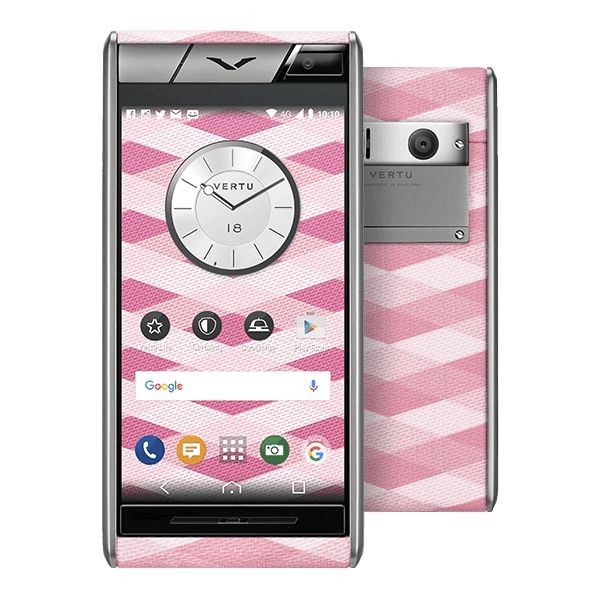 VERTU ASTER PINK CHEVRON