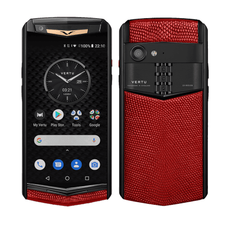 ASTER P Yellow Gold Ultimate Lizard Garnet