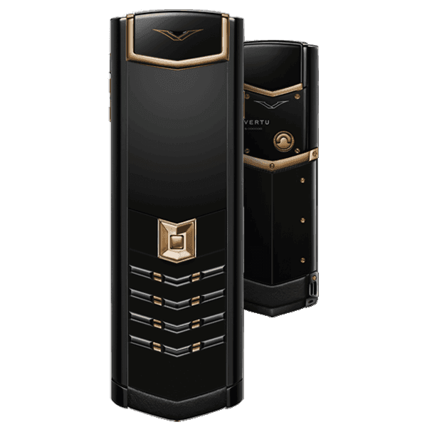VERTU SIGNATURE S DESIGN RED GOLD BLACK DLC