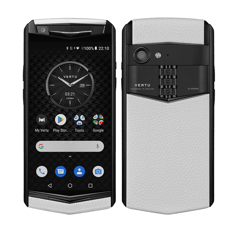 ASTER P Gothic Calf Moon White