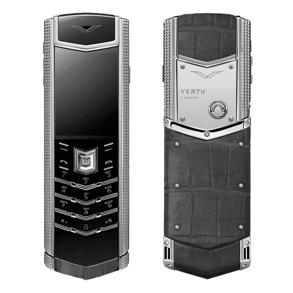 Vertu Signature S Design Clous De Paris ALLIGATOR (MTO)