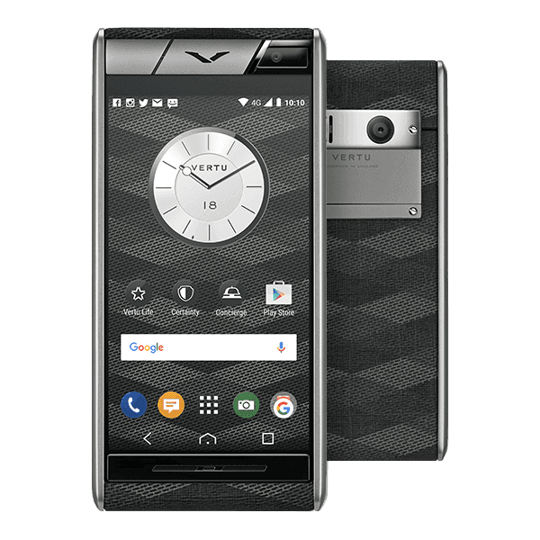 VERTU ASTER BLACK CHEVRON