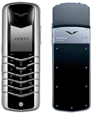Vertu Signature Платина с крупным бриллиантом