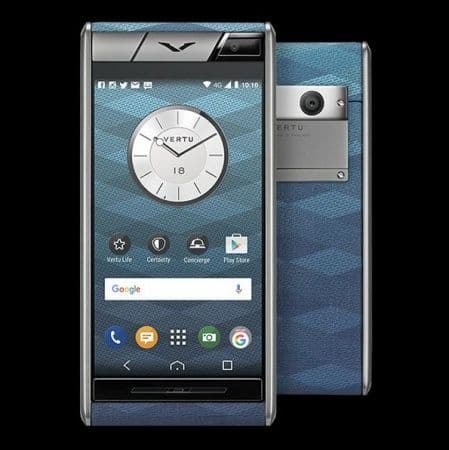 Vertu Aster Blue Chevron
