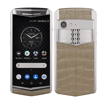 ASTER P Baroque Alligator Elephant Grey