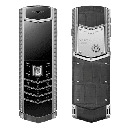 Vertu Signature S Design Clous De Paris ALLIGATOR (MTO)
