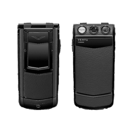 Vertu Ayxta Нерж. сталь, алюминий, черная кожа