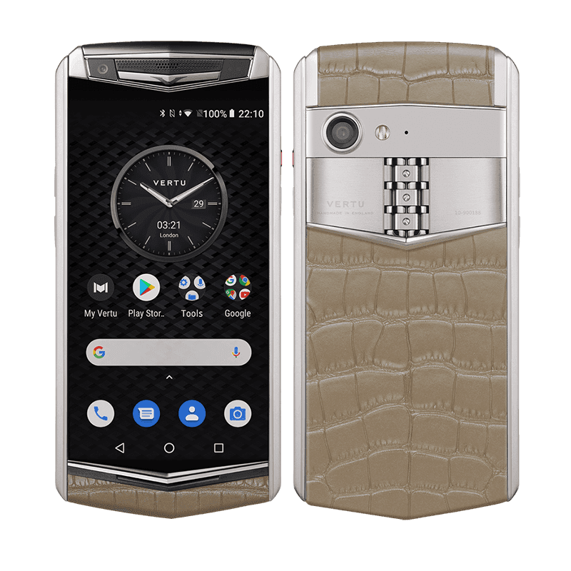 ASTER P Baroque Alligator Elephant Grey