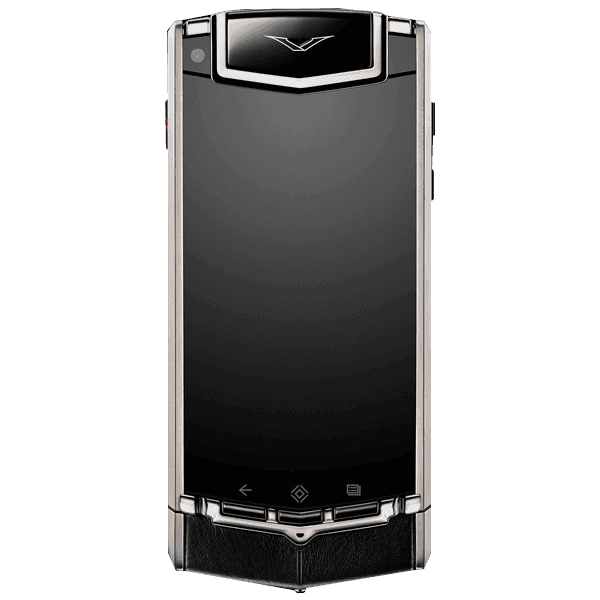 Vertu Ti Titanium Black Leather