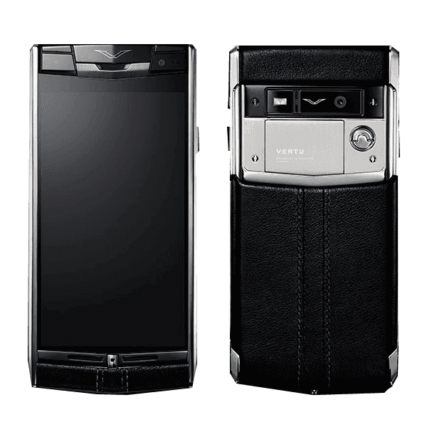 Vertu Signature Touch Jet Leather
