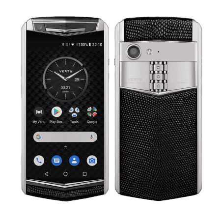 ASTER P Baroque Lizard Onyx Black