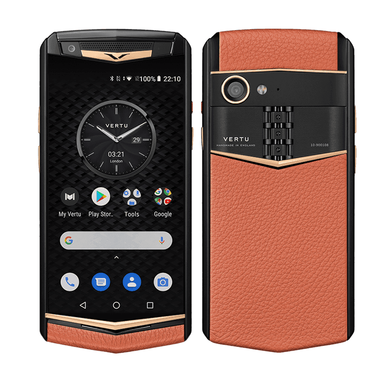 ASTER P Yellow Gold Calf Dawning Orange