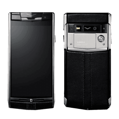 Vertu Signature Touch Jet Leather