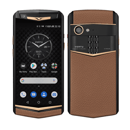 ASTER P Yellow Gold Calf Caramel Brown