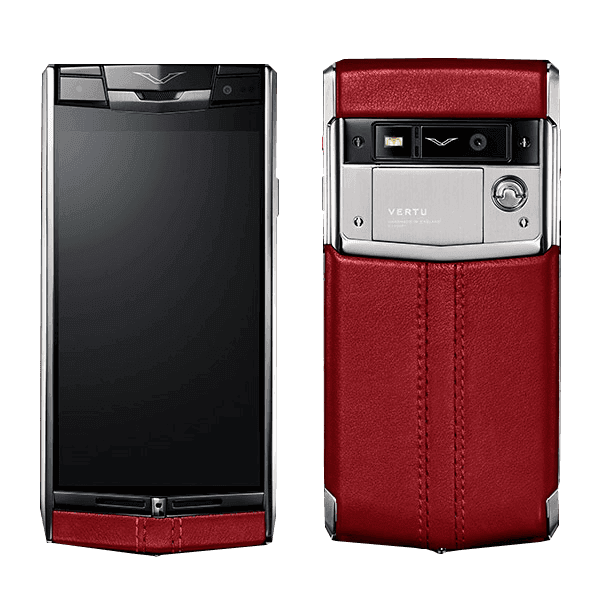 Vertu Signature Touch Claret Leather