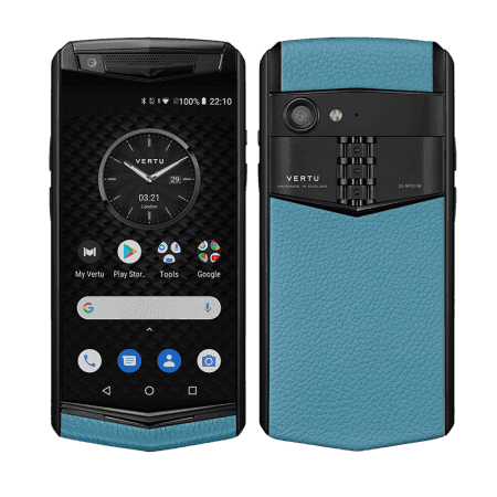 ASTER P Gothic Calf Gentleman Blue