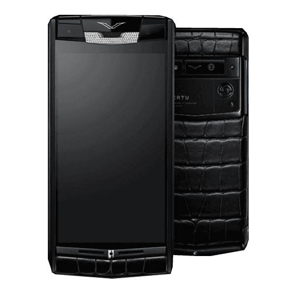 (!Новинка!) Vertu Signature Touch Pure Jet Alligator Diamonds