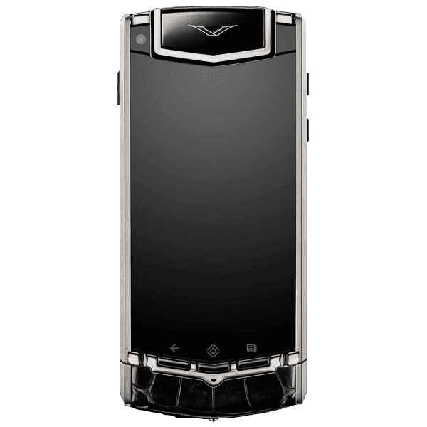Vertu Ti Titanium Black Alligator