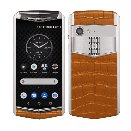 ASTER P Baroque Alligator Amber