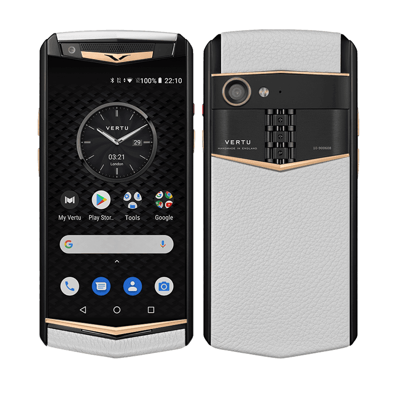 ASTER P Yellow Gold Calf Moon White