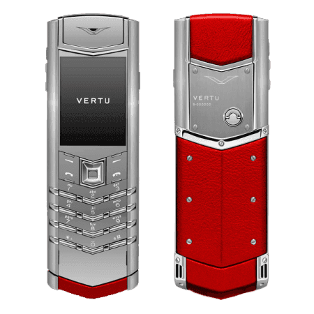 VERTU SIGNATURE S DESIGN RED CALF