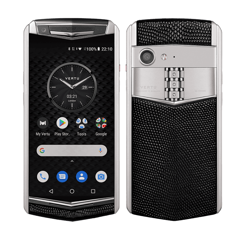 ASTER P Baroque Lizard Onyx Black