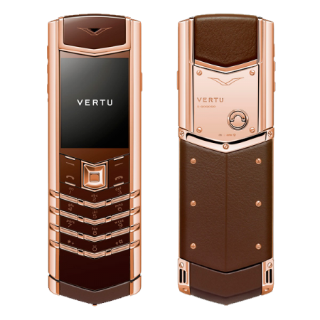 Signature S Design Vertu Signature S Design Pure Chocolate Red Gold