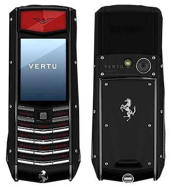  Vertu Ascent Ti Ferrari Nero Limited Editions