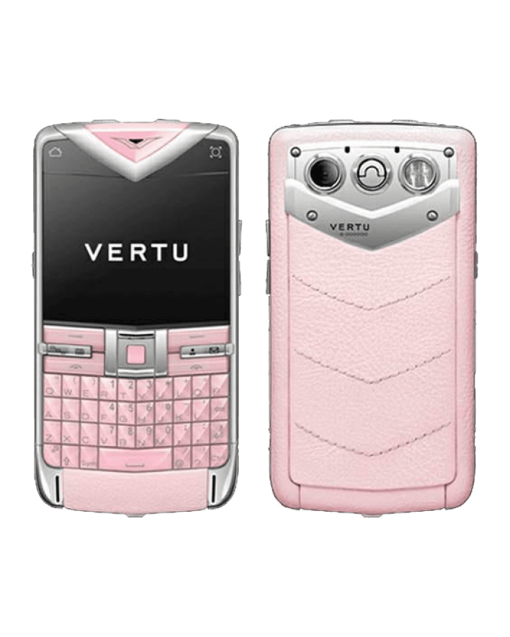  Vertu Constellation Quest Polished Steel Pink - лучший подарок для девушки